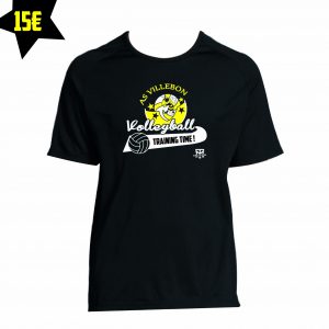 Training shirt Club - AS Villebon - Noir